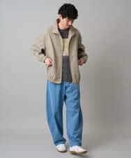 KHKED12049 a.v.v MEN(アー・ヴェ・ヴェ) フォトグラファーコラボ ワイドシルエットカットソー ダークグレー