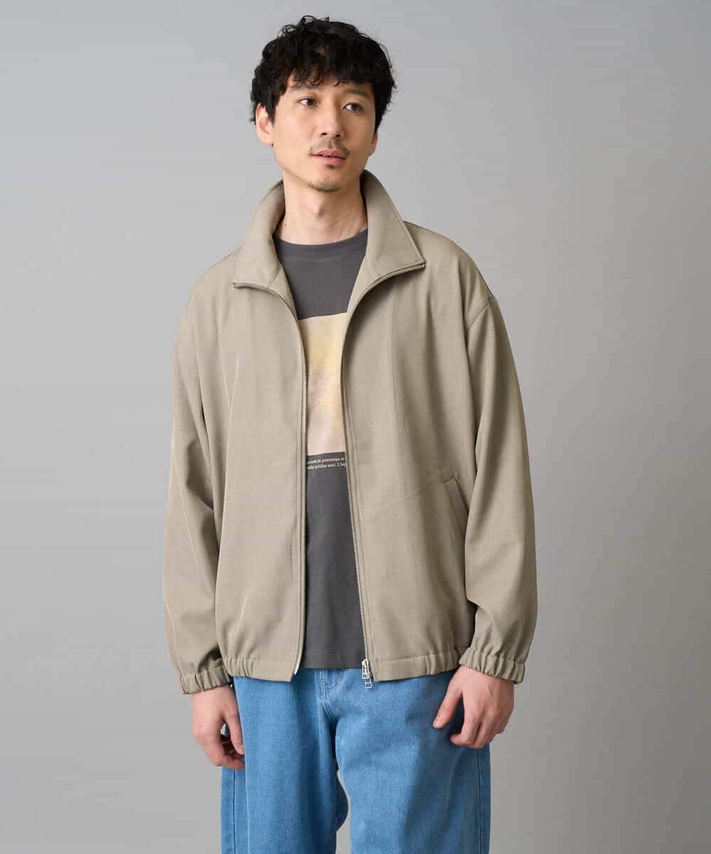 KHKED12049 a.v.v MEN(アー・ヴェ・ヴェ) フォトグラファーコラボ ワイドシルエットカットソー ダークグレー