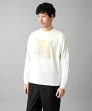 KHKED12049 a.v.v MEN(アー・ヴェ・ヴェ) フォトグラファーコラボ ワイドシルエットカットソー ダークグレー