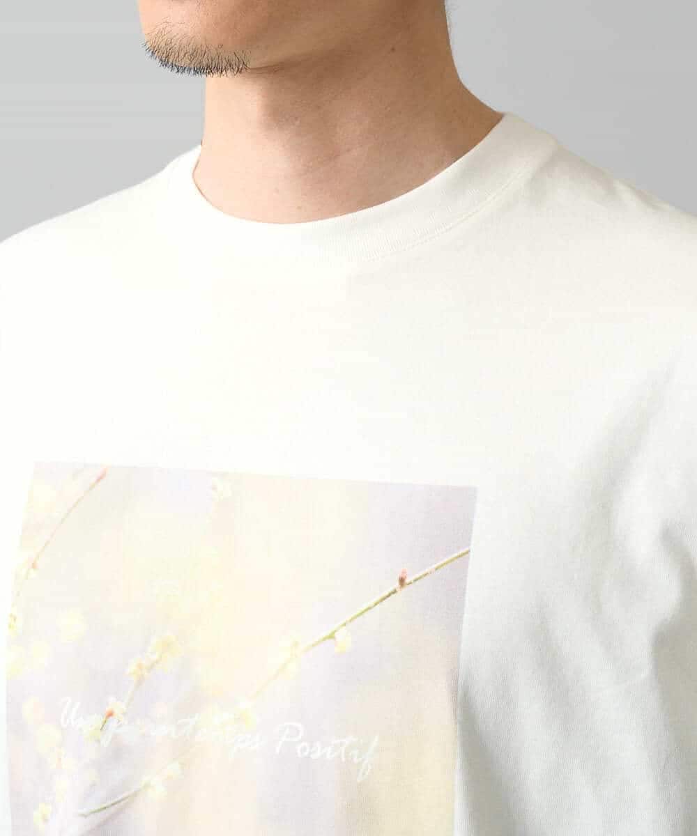 KHKED12049 a.v.v MEN(アー・ヴェ・ヴェ) フォトグラファーコラボ ワイドシルエットカットソー ダークグレー