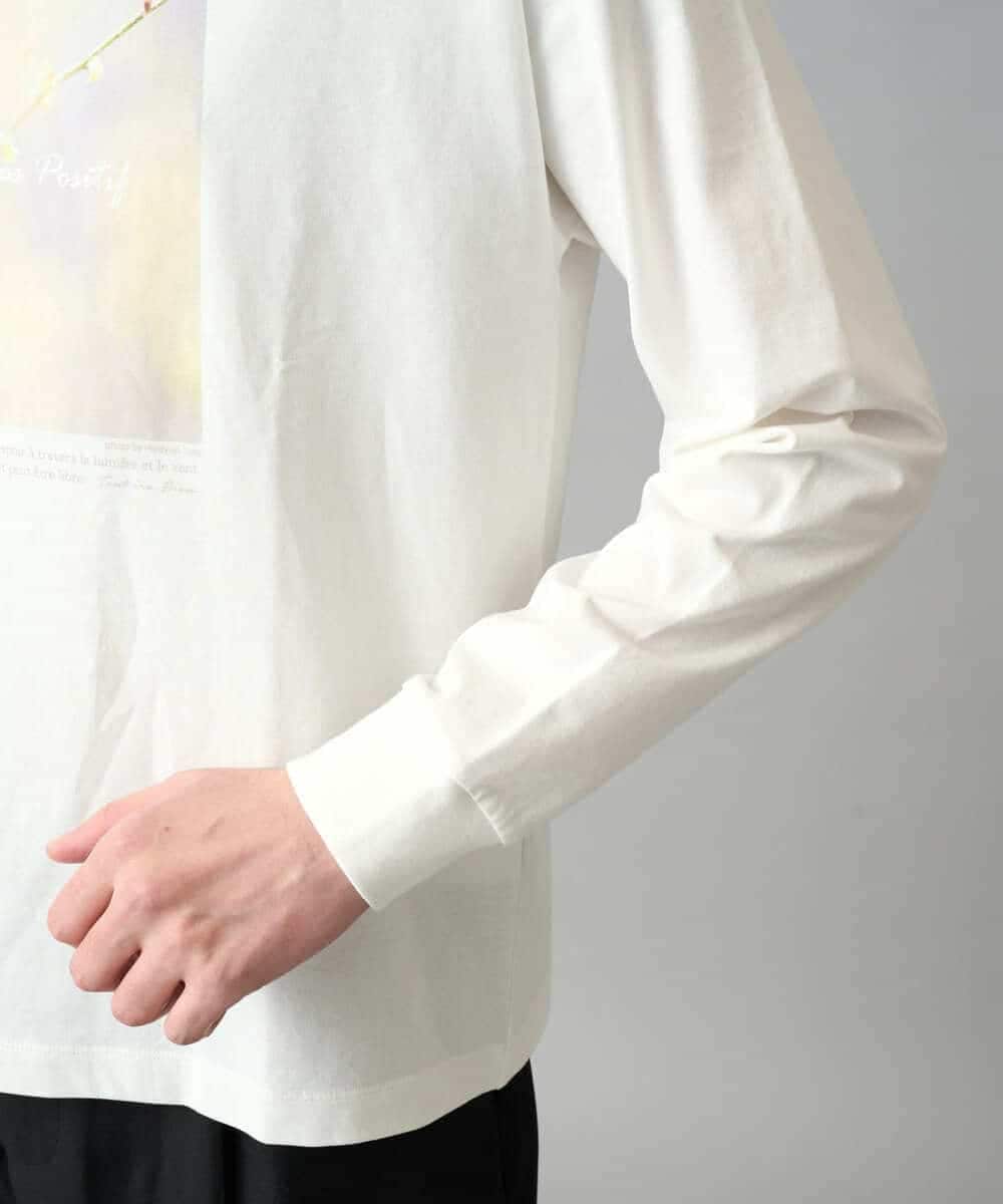 KHKED12049 a.v.v MEN(アー・ヴェ・ヴェ) フォトグラファーコラボ ワイドシルエットカットソー ダークグレー