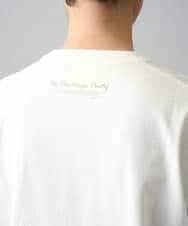 KHKED12049 a.v.v MEN(アー・ヴェ・ヴェ) フォトグラファーコラボ ワイドシルエットカットソー ダークグレー