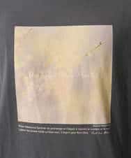 KHKED12049 a.v.v MEN(アー・ヴェ・ヴェ) フォトグラファーコラボ ワイドシルエットカットソー ダークグレー