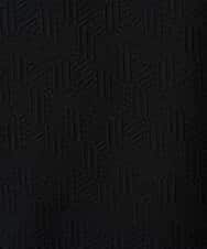 KHKED21049 a.v.v MEN(アー・ヴェ・ヴェ) 【イージーケア/洗濯機で洗える/毛玉になりにくい】キカジャガードクルーネックプルオーバー ブラック