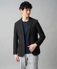 KHKED72049 a.v.v MEN(アー・ヴェ・ヴェ) 【スマート/イージーケア/洗濯機で洗える/毛玉になりにくい】オーバルジャガード ホワイト