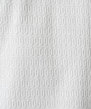 KHKED72049 a.v.v MEN(アー・ヴェ・ヴェ) 【スマート/イージーケア/洗濯機で洗える/毛玉になりにくい】オーバルジャガード ホワイト