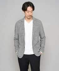 KHKED73049 a.v.v MEN(アー・ヴェ・ヴェ) 【スマート/イージーケア/洗濯機で洗える/毛玉になりにくい】アゼダブルフェイスVネックスマートTシャツ ライトグレー