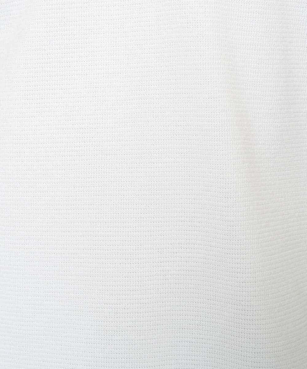 KHKED73049 a.v.v MEN(アー・ヴェ・ヴェ) 【スマート/イージーケア/洗濯機で洗える/毛玉になりにくい】アゼダブルフェイスVネックスマートTシャツ ライトグレー