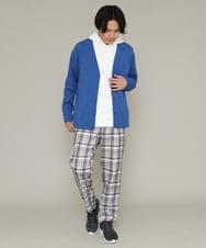 KHKES01054 a.v.v MEN(アー・ヴェ・ヴェ) 【S-XXL】なめらかダンボールパーカー ミント