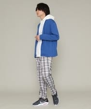 KHKES01054 a.v.v MEN(アー・ヴェ・ヴェ) 【S-XXL】なめらかダンボールパーカー ミント