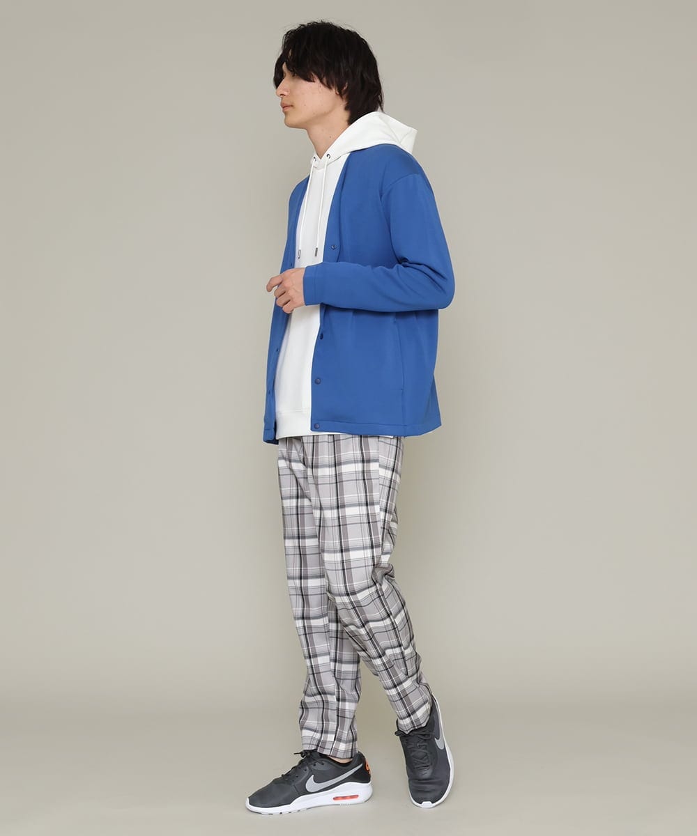 KHKES01054 a.v.v MEN(アー・ヴェ・ヴェ) 【累計2.5万枚販売】なめらかダンボールパーカー ミント