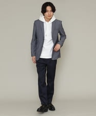 KHKES01054 a.v.v MEN(アー・ヴェ・ヴェ) 【累計2.5万枚販売】なめらかダンボールパーカー ミント
