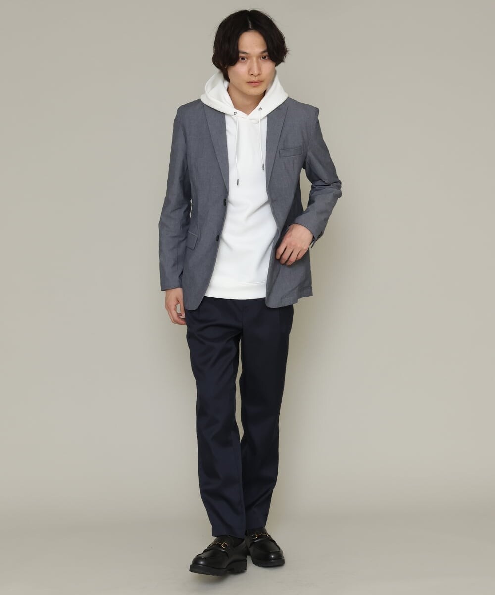 KHKES01054 a.v.v MEN(アー・ヴェ・ヴェ) 【累計2.5万枚販売】なめらかダンボールパーカー ミント