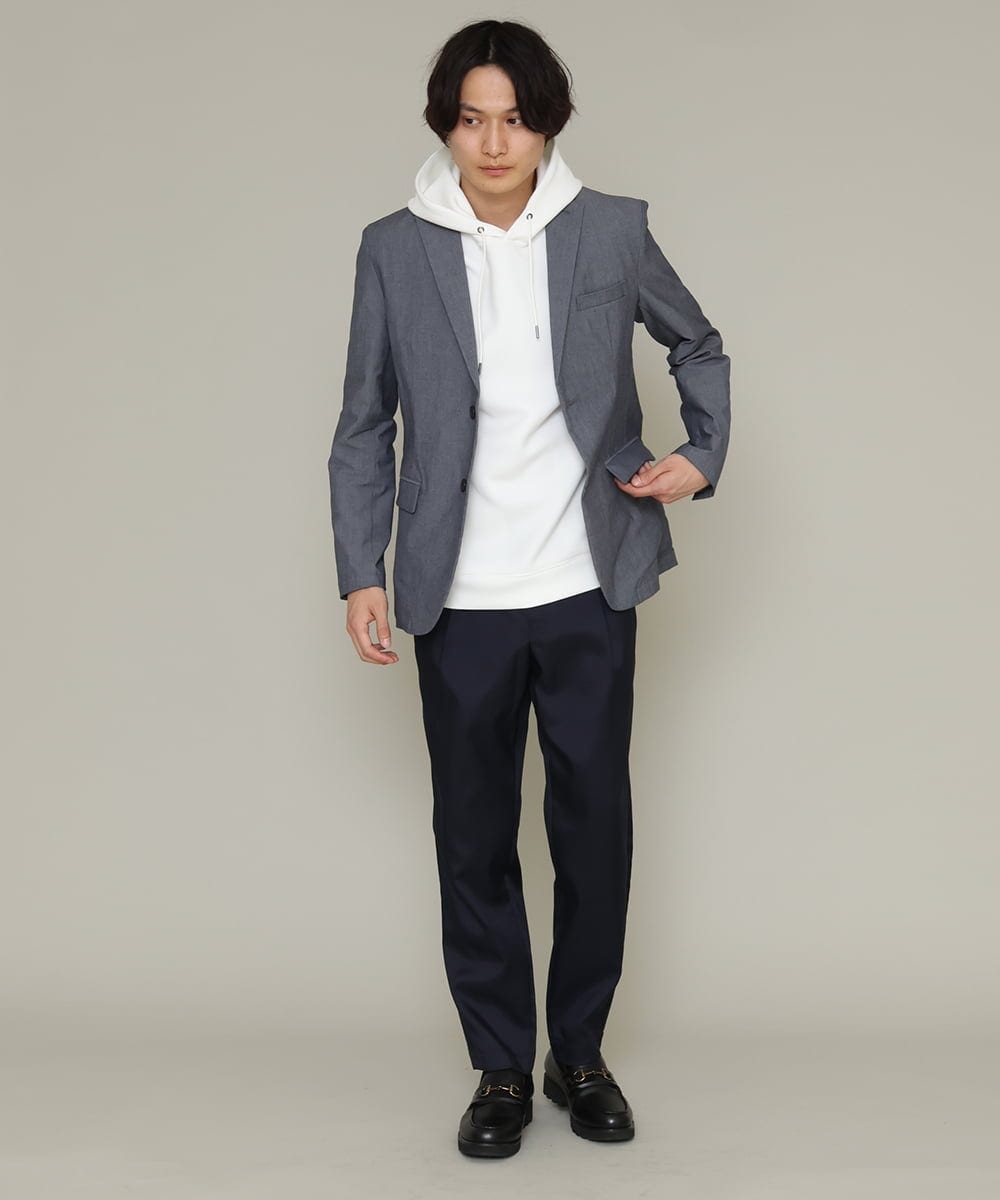KHKES01054 a.v.v MEN(アー・ヴェ・ヴェ) 【累計2.5万枚販売】なめらかダンボールパーカー ミント