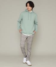 KHKES01054 a.v.v MEN(アー・ヴェ・ヴェ) 【累計2.5万枚販売】なめらかダンボールパーカー ミント