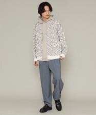 KHKES01054 a.v.v MEN(アー・ヴェ・ヴェ) 【累計2.5万枚販売】なめらかダンボールパーカー ミント