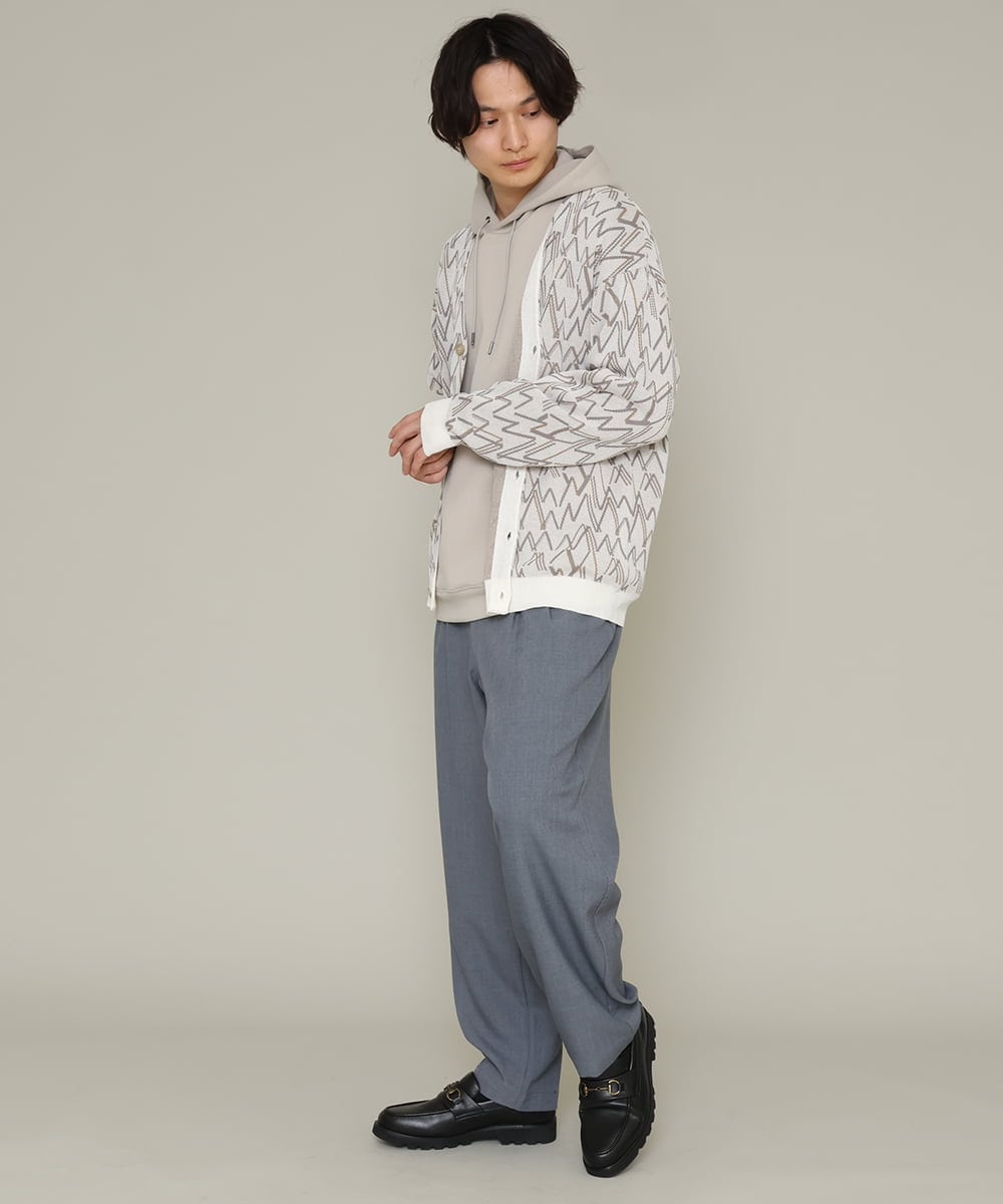 KHKES01054 a.v.v MEN(アー・ヴェ・ヴェ) 【累計2.5万枚販売】なめらかダンボールパーカー ミント