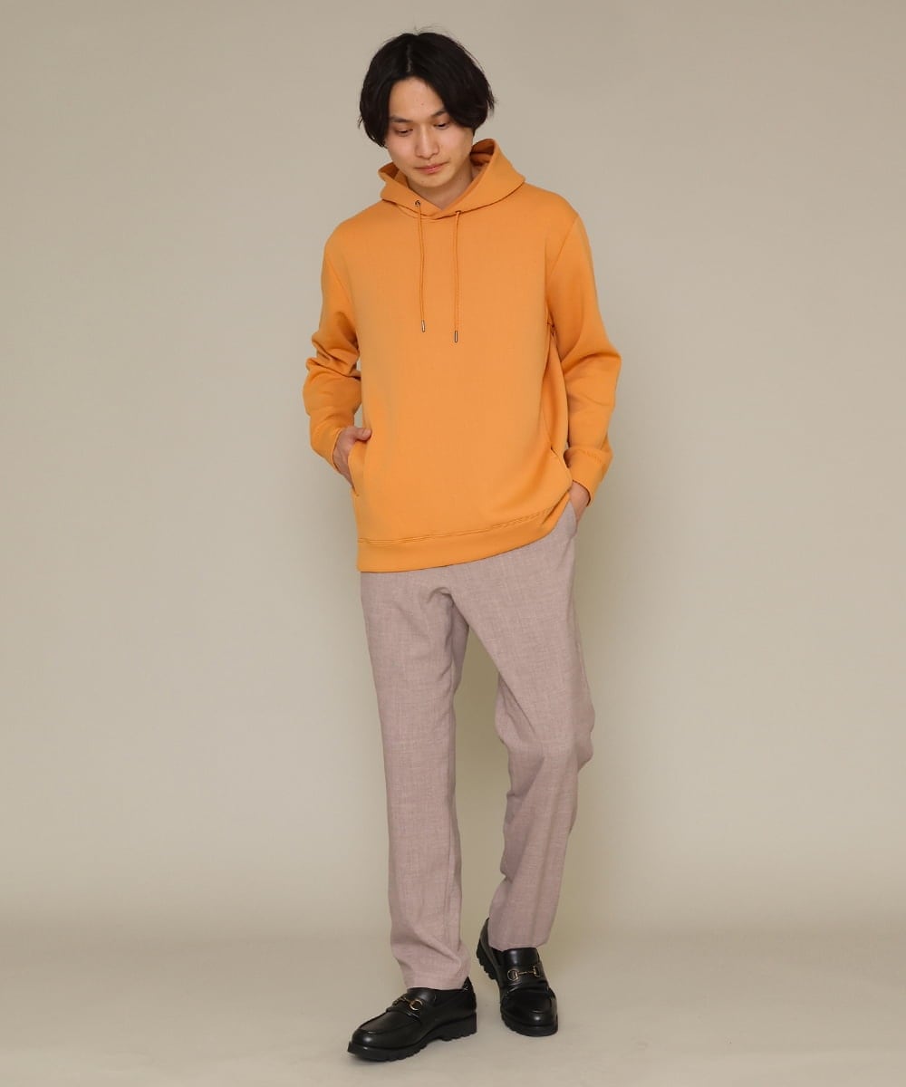 KHKES01054 a.v.v MEN(アー・ヴェ・ヴェ) 【S-XXL】なめらかダンボールパーカー ミント