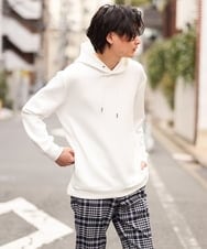 KHKES01054 a.v.v MEN(アー・ヴェ・ヴェ) 【累計2.5万枚販売】なめらかダンボールパーカー ミント