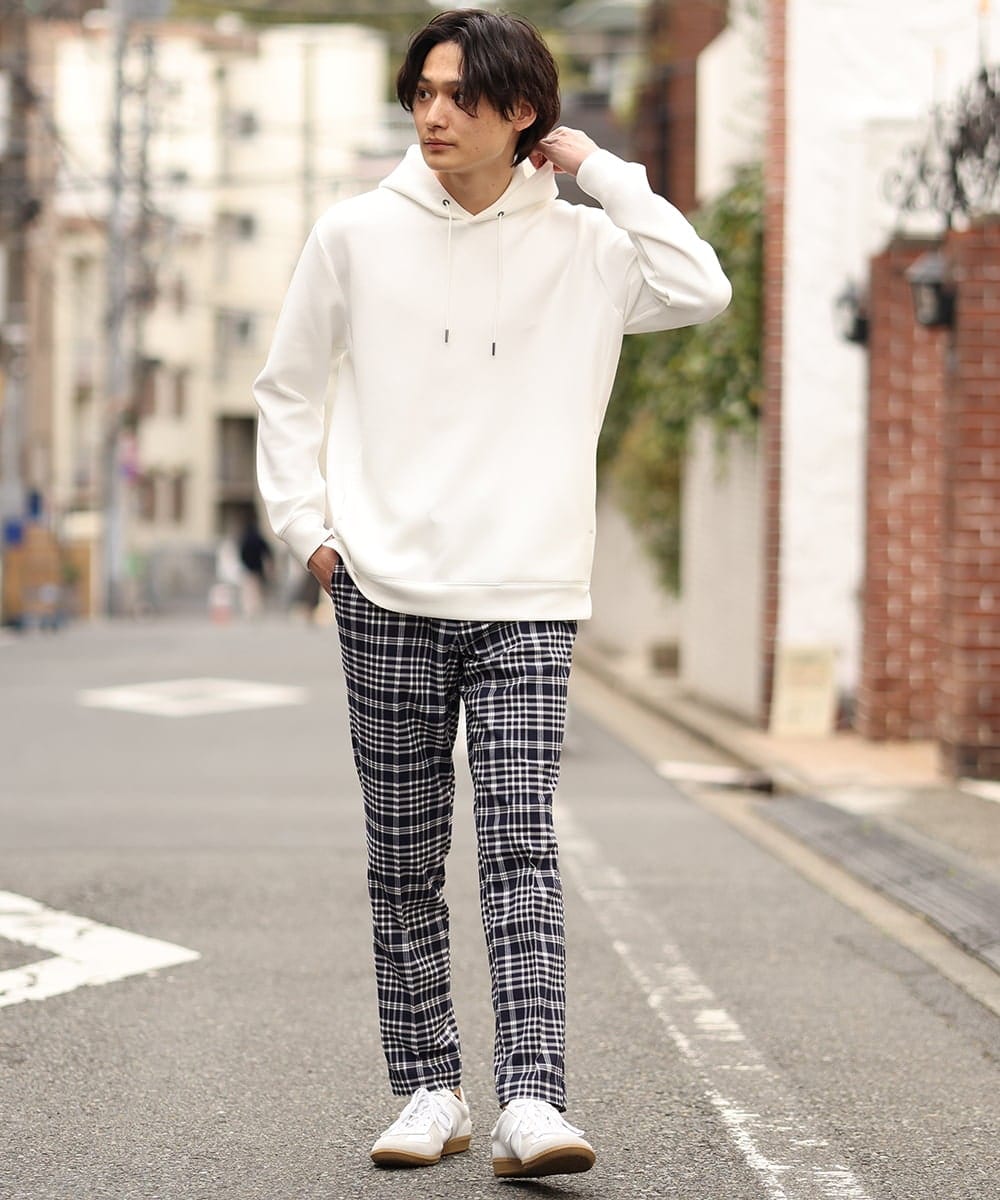 KHKES01054 a.v.v MEN(アー・ヴェ・ヴェ) 【累計2.5万枚販売】なめらかダンボールパーカー ミント