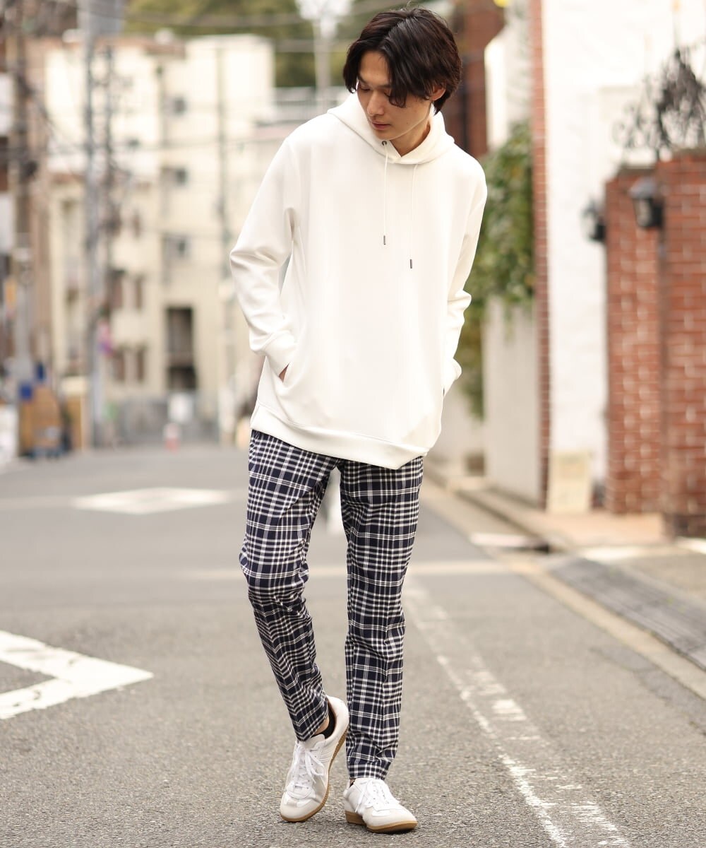 KHKES01054 a.v.v MEN(アー・ヴェ・ヴェ) 【累計2.5万枚販売】なめらかダンボールパーカー ミント
