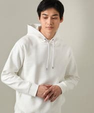 KHKEV01054 a.v.v MEN(アー・ヴェ・ヴェ) 【ドライタッチ/ユニセックス】ダンボールパーカー（さらっとクリーンシリーズ） ホワイト