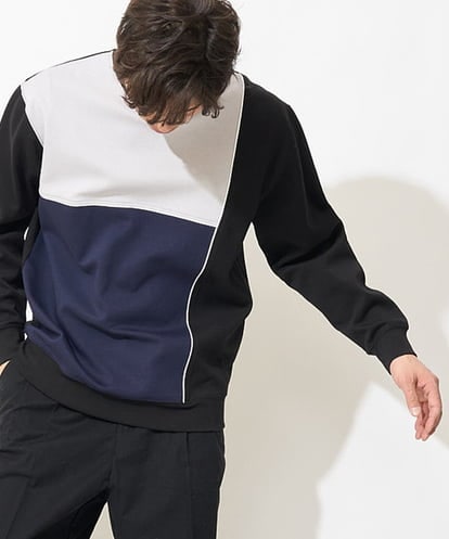 KHKEV04059  【ドライタッチ】ダンボール切り替えプルオーバー（さらっとクリーンシリーズ）