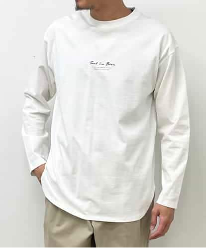 KHKEV05034 a.v.v MEN レイヤードミニロゴロングＴシャツ