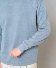 KHKFD13049 a.v.v MEN(アー・ヴェ・ヴェ) 【イージーケア/洗濯機で洗える/毛玉になりにくい】タックジャカードクルーネックプルオーバー アイボリー