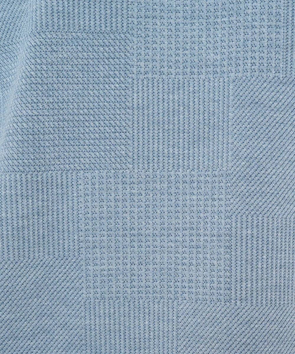 KHKFD13049 a.v.v MEN(アー・ヴェ・ヴェ) 【イージーケア/洗濯機で洗える/毛玉になりにくい】タックジャカードクルーネックプルオーバー アイボリー