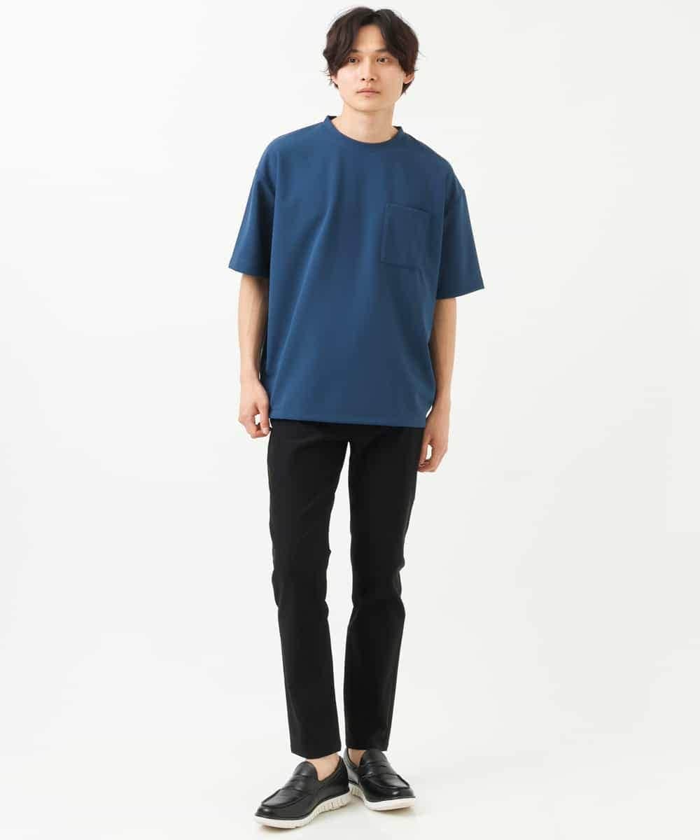 KHKFS38044 a.v.v MEN(アー・ヴェ・ヴェ) 【接触冷感/S-XXL】コクーンシルエットカットソー ベージュ