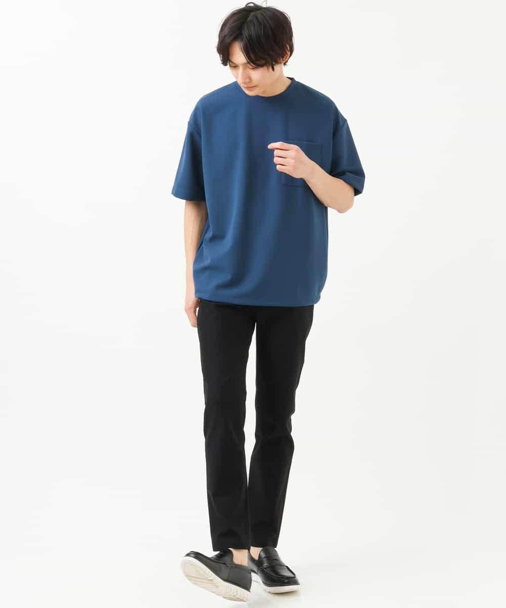 KHKFS38044 a.v.v MEN(アー・ヴェ・ヴェ) 【接触冷感/S-XXL】コクーンシルエットカットソー ベージュ