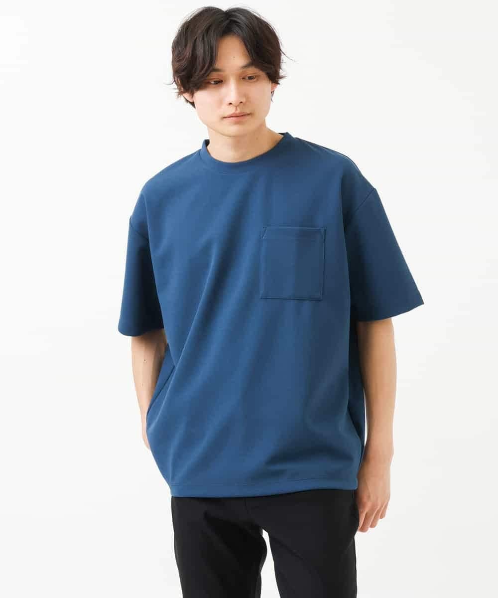 KHKFS38044 a.v.v MEN(アー・ヴェ・ヴェ) 【接触冷感/S-XXL】コクーンシルエットカットソー ベージュ