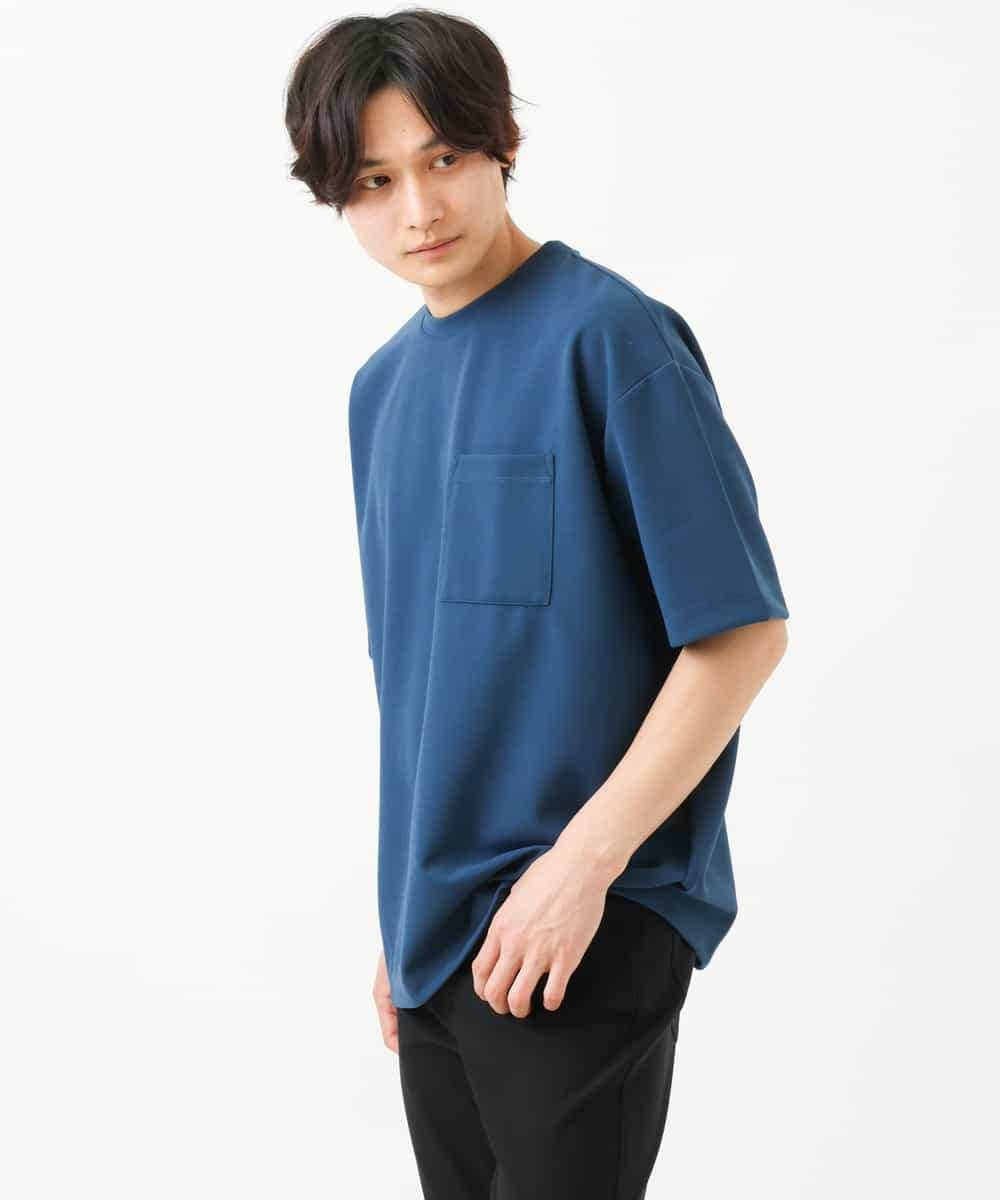 KHKFS38044 a.v.v MEN(アー・ヴェ・ヴェ) 【接触冷感/S-XXL】コクーンシルエットカットソー ベージュ