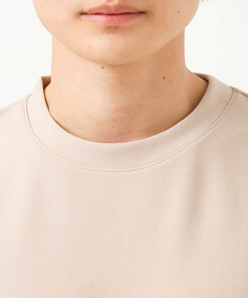 KHKFS38044 a.v.v MEN(アー・ヴェ・ヴェ) 【接触冷感/S-XXL】コクーンシルエットカットソー ベージュ