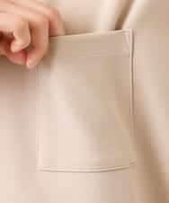 KHKFS38044 a.v.v MEN(アー・ヴェ・ヴェ) 【接触冷感/S-XXL】コクーンシルエットカットソー ベージュ