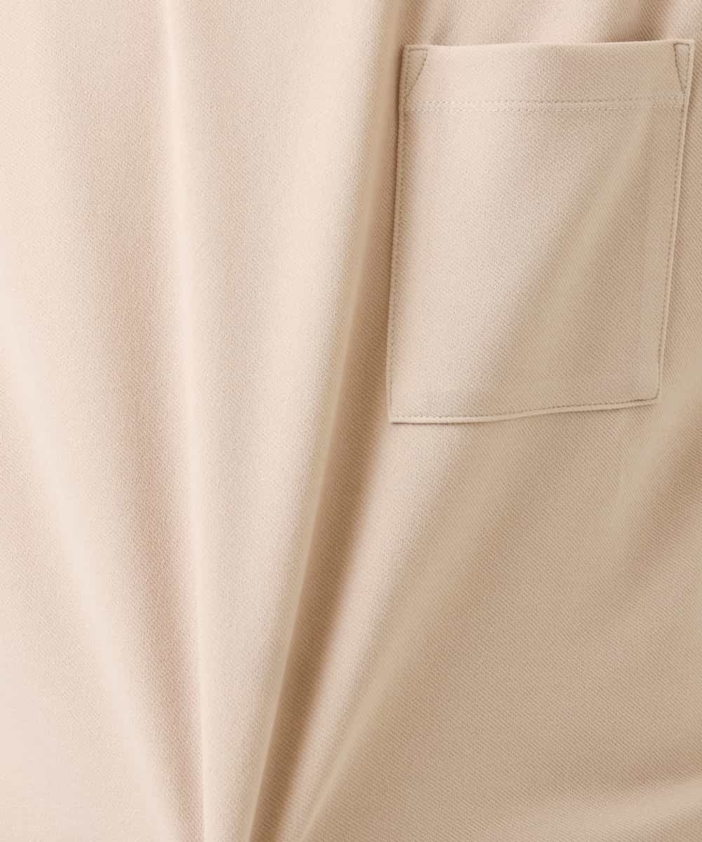 KHKFS38044 a.v.v MEN(アー・ヴェ・ヴェ) 【接触冷感/S-XXL】コクーンシルエットカットソー ベージュ