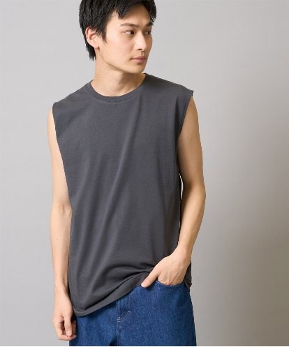 KHKGA39019 a.v.v MEN 【接触冷感】ノースリーブカットソー