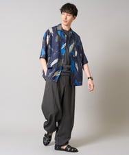 KHKGA39019 a.v.v MEN(アー・ヴェ・ヴェ) 【接触冷感】ノースリーブカットソー ブラック