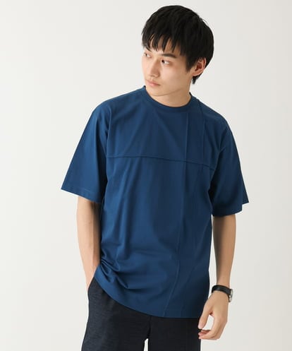 KHKGA53039 a.v.v MEN 【接触冷感】ピンタックセミワイドシルエットカットソー