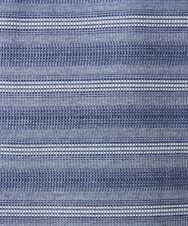 KHKGD24049 a.v.v MEN(アー・ヴェ・ヴェ) 【イージーケア/洗濯機で洗える】ワッフルランダムボーダーカットソー グレー