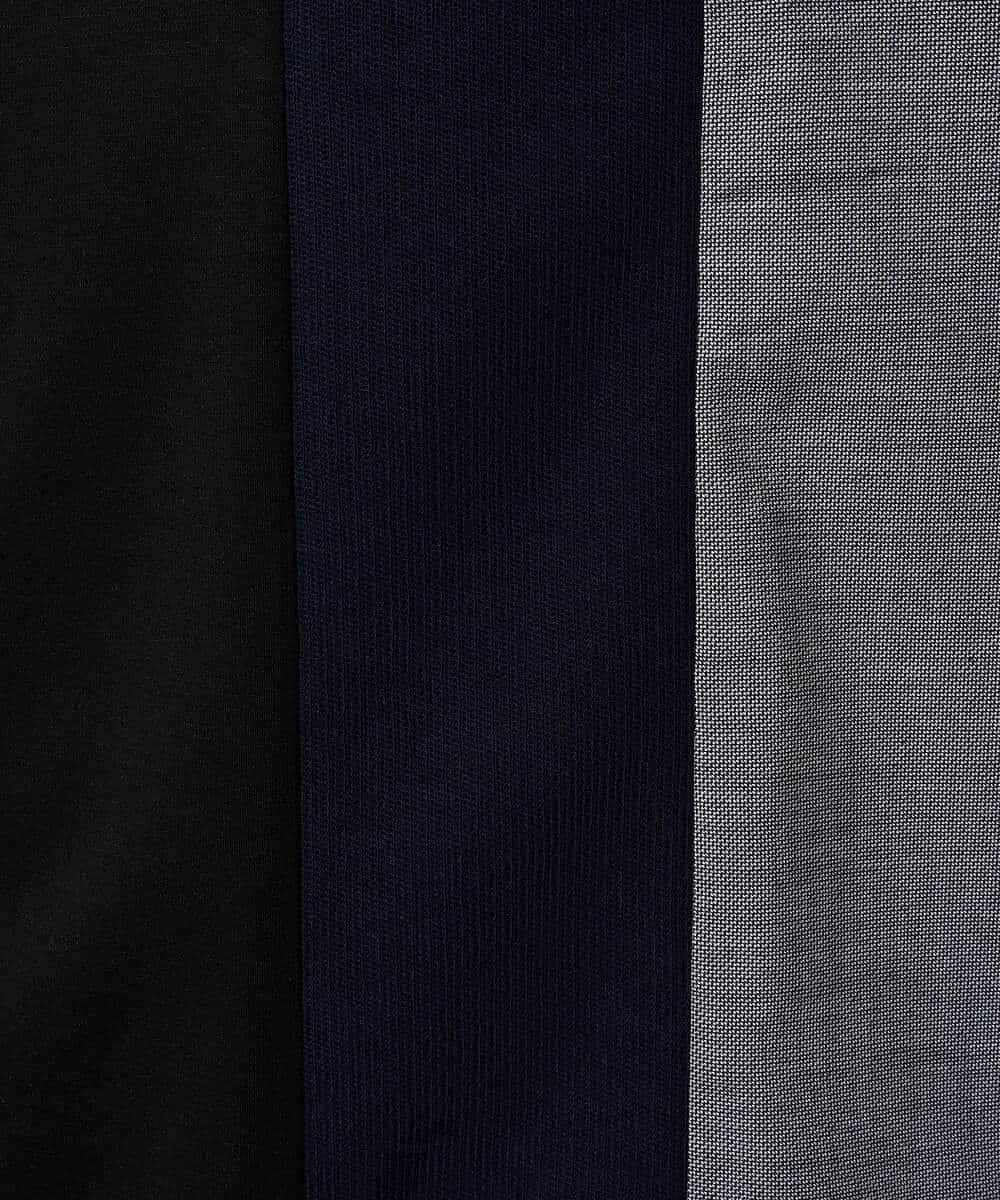 KHKGD27059 a.v.v MEN(アー・ヴェ・ヴェ) 夏の一枚着で人気！【洗濯機で洗える】デザテクカットソー ブラック