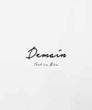 KHKGD29039 a.v.v MEN(アー・ヴェ・ヴェ) 【イージーケア/洗濯機で洗える/速乾/毛玉になりにくい/接触冷感】ミニロゴプリントセミワイドシルエットカットソー ダークグレー