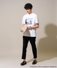 KHKGD30059 a.v.v MEN(アー・ヴェ・ヴェ) ライフピクチャーコレクションプリントＴシャツ ホワイト