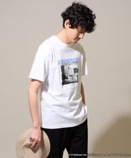 KHKGD30059 a.v.v MEN(アー・ヴェ・ヴェ) ライフピクチャーコレクションプリントＴシャツ ホワイト