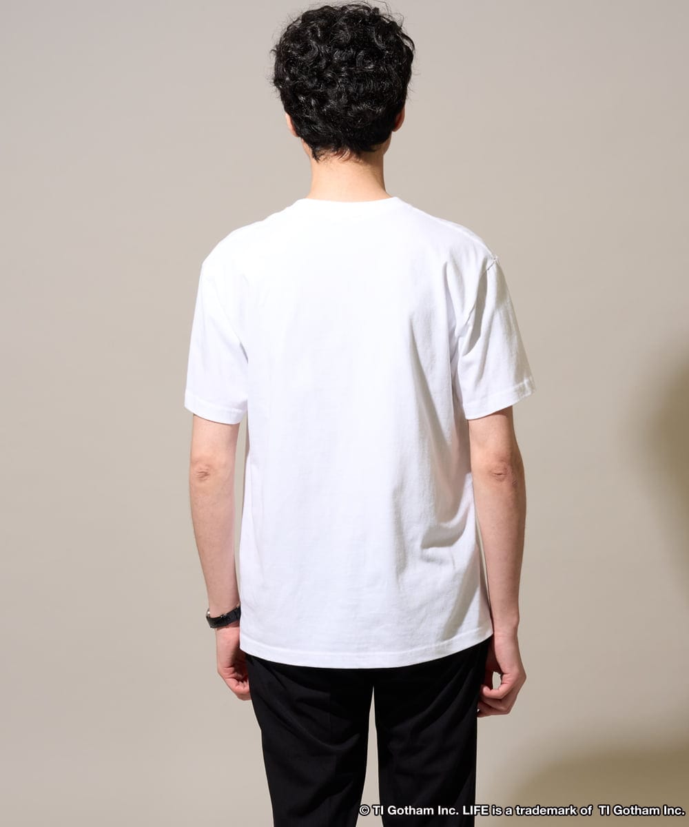 KHKGD30059 a.v.v MEN(アー・ヴェ・ヴェ) ライフピクチャーコレクションプリントＴシャツ ホワイト