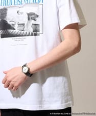 KHKGD30059 a.v.v MEN(アー・ヴェ・ヴェ) ライフピクチャーコレクションプリントＴシャツ ホワイト