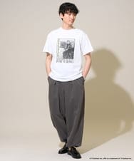 KHKGD31059 a.v.v MEN(アー・ヴェ・ヴェ) ライフピクチャーコレクションプリントＴシャツ ホワイト