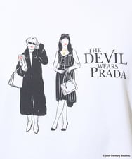 KHKGD32059 a.v.v MEN(アー・ヴェ・ヴェ) プラダヲキタアクマプリントＴシャツ ホワイト