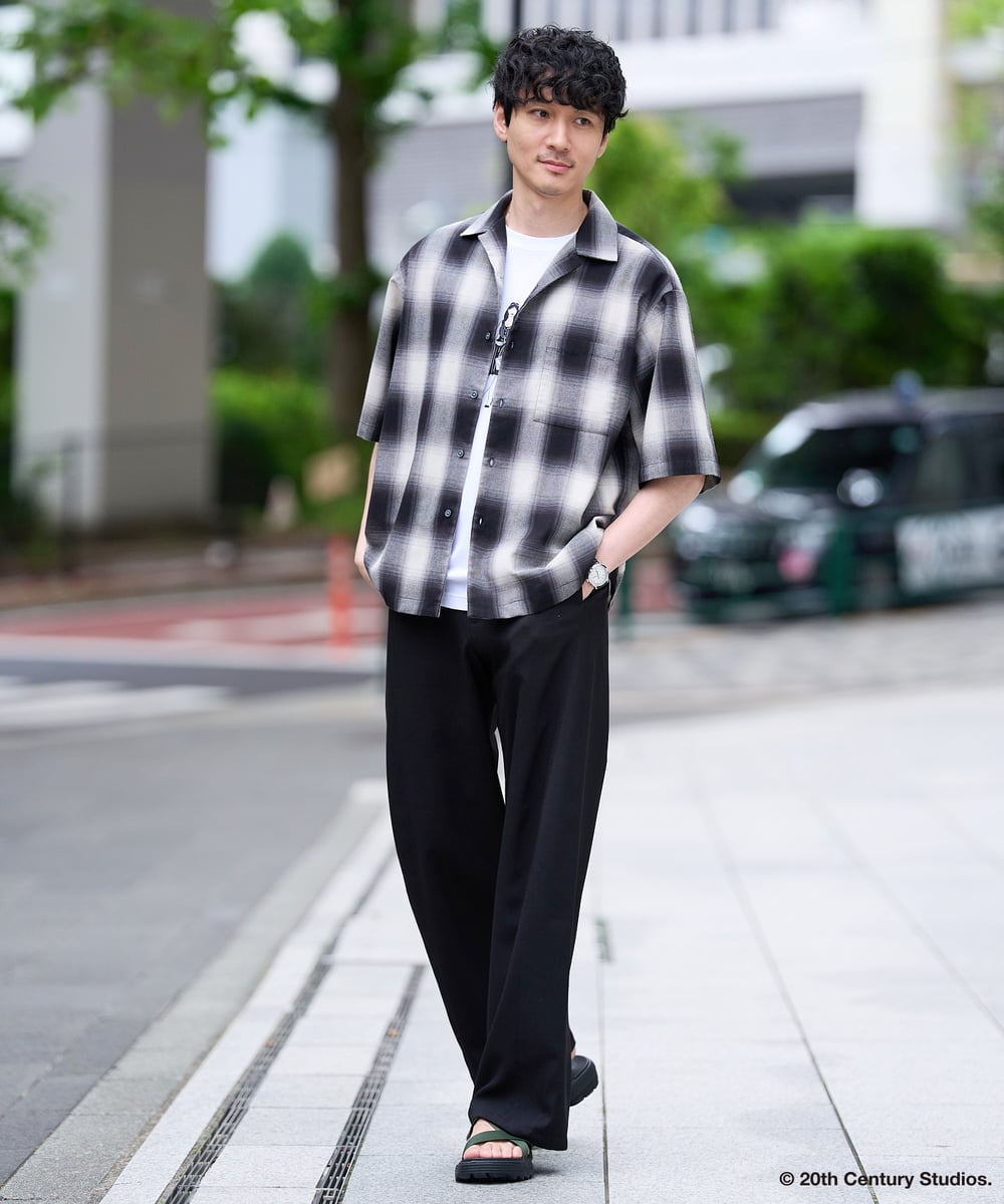 KHKGD32059 a.v.v MEN(アー・ヴェ・ヴェ) プラダヲキタアクマプリントＴシャツ ホワイト